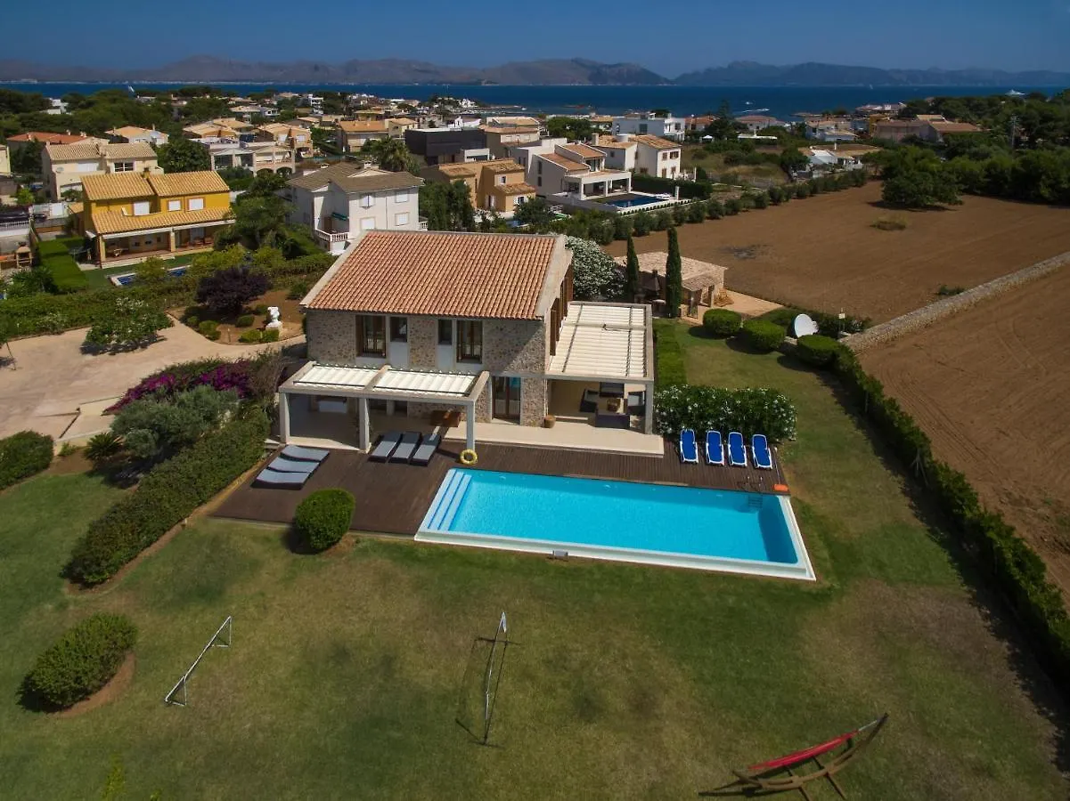 Villa Barcares Gran For 10, Pool, Gym And Close To Beach アルクディア スペイン